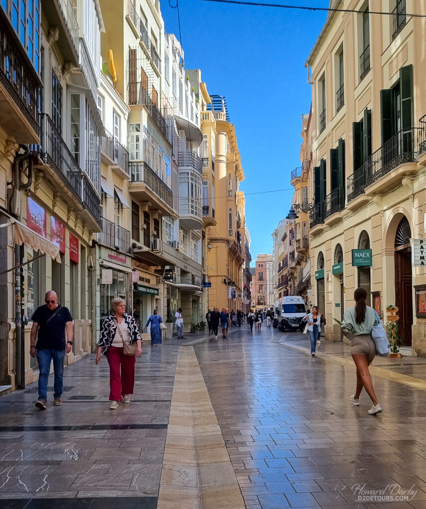 Street in Málaga, Spain