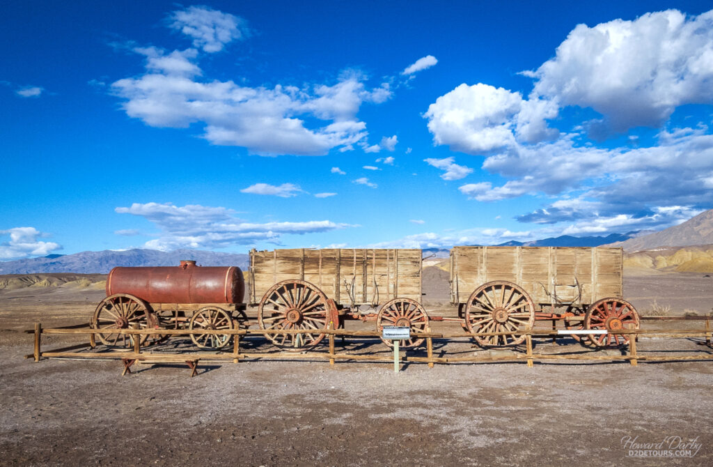 Wagons for hauling Borax
