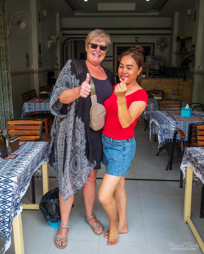 Dany herself of Dany’s Pizzeria - many of the restaurants we enjoyed in Kampot seemed to be owned by enterprising local women