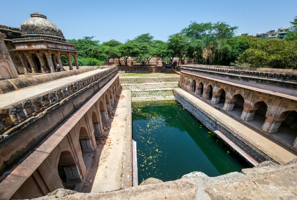 Step-well at the Mehrauli Archaeological Park
