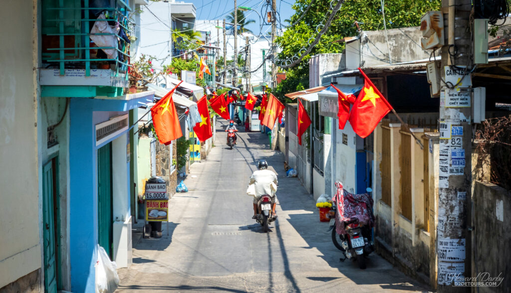 A view down a Nha Trang backstreet