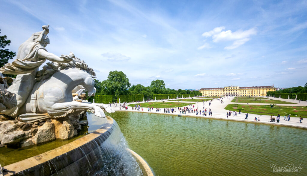Schönbrunn Palace, the summer residence of the Habsburgs