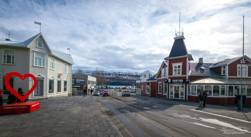 Downtown Akureyri, Iceland