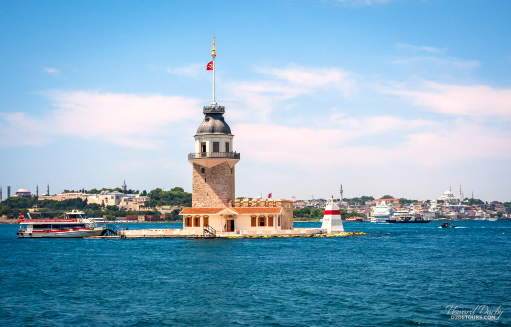 The Maiden's Tower in the Bosphorous channel