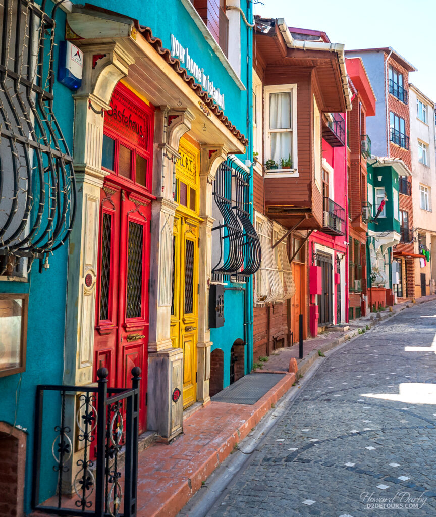 Colorful houses of Balat