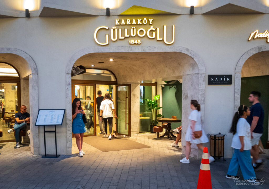 Karaköy Güllüoğlu - One of the most famous baklava makers in the world, and definitely our favorite