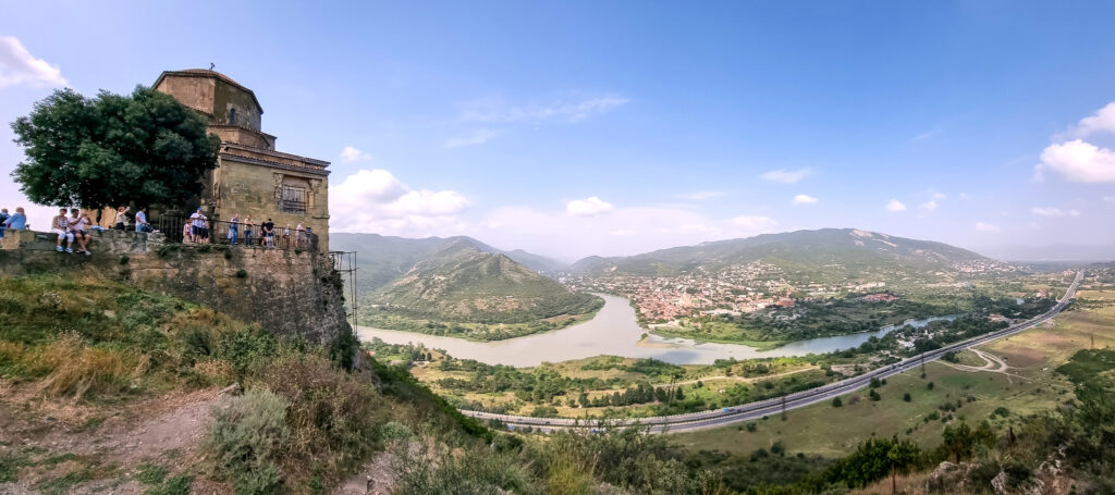 The Jvari Monastery overlooking Mtskheta