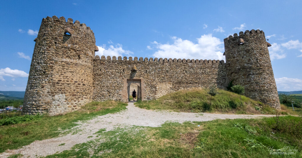 Chailuri (Niakhura) Castle on the way to Sighnaghi - a medieval fortress (likely 16th century) guarding the route to Tbilisi