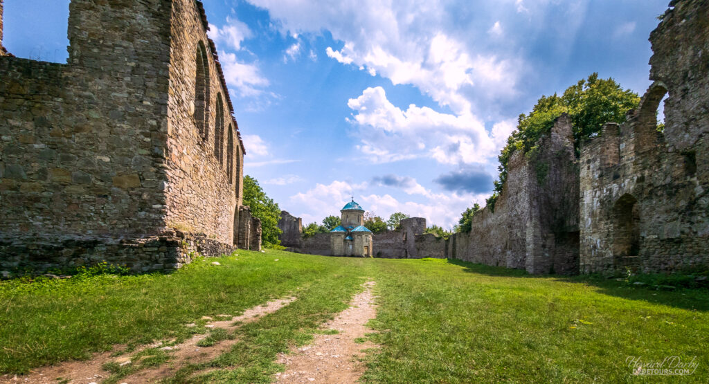 Kvetera Fortress - a 10th-century fortified church on a remote hilltop