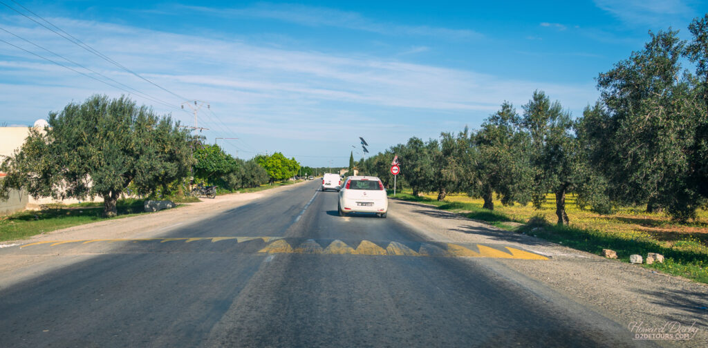 Speedbump in Tunisia