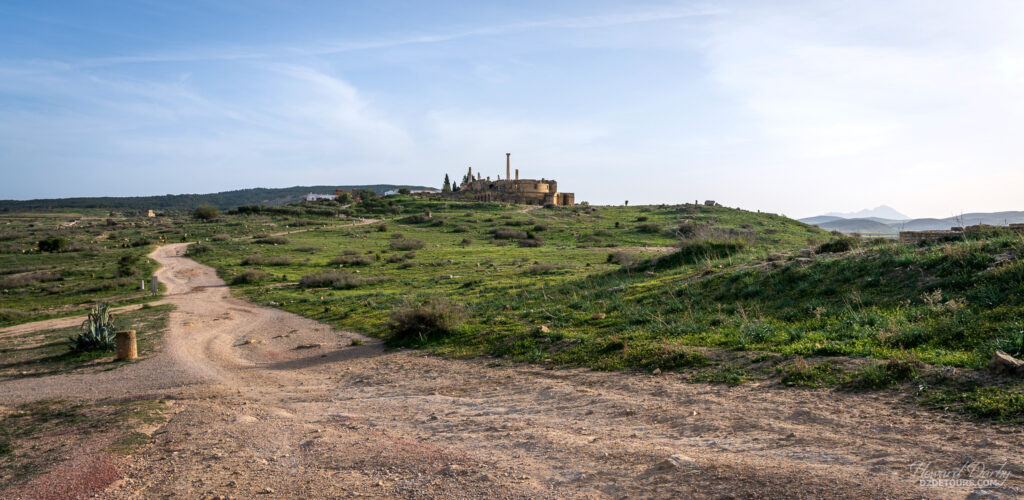 numerous ruins at Uthina The Capitol