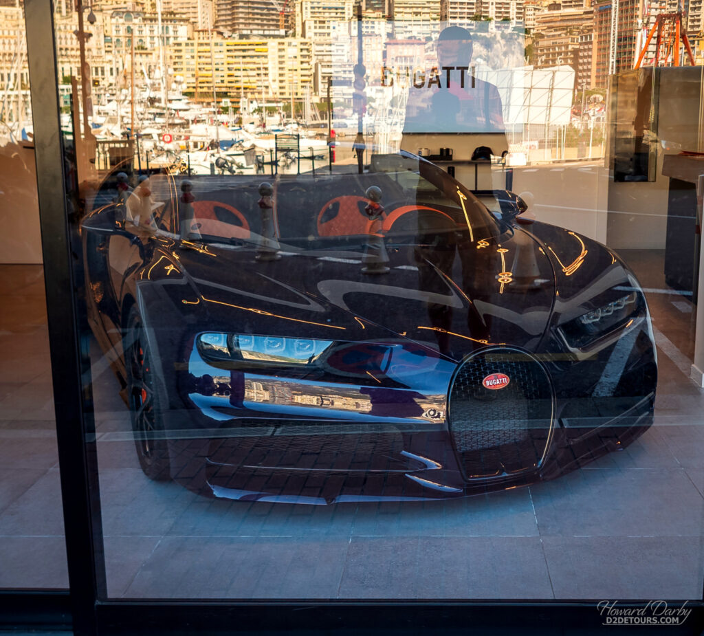 Bugatti showroom