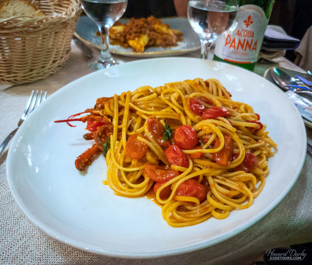 Lobster linguini