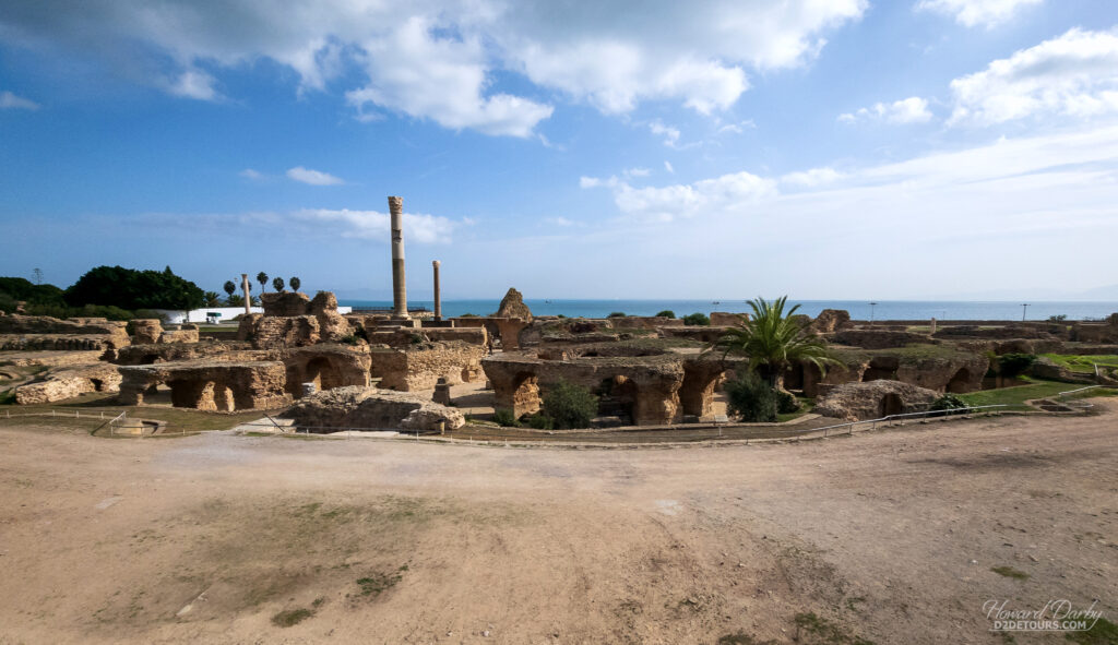 Overlooking the Baths of Antoninus