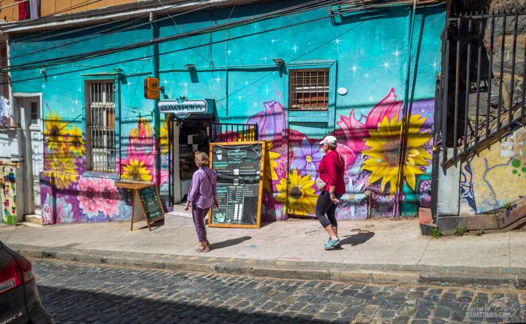 street art in Valparaíso