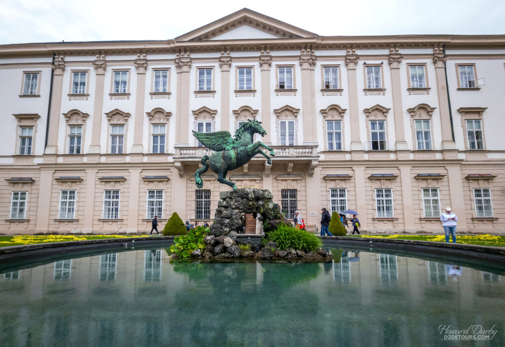The Pegasus Fountain at Mirabell Palace