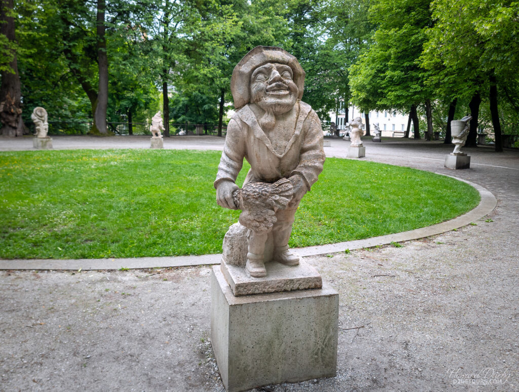 One of the members of the Dwarf Garden at Mirabell Palace