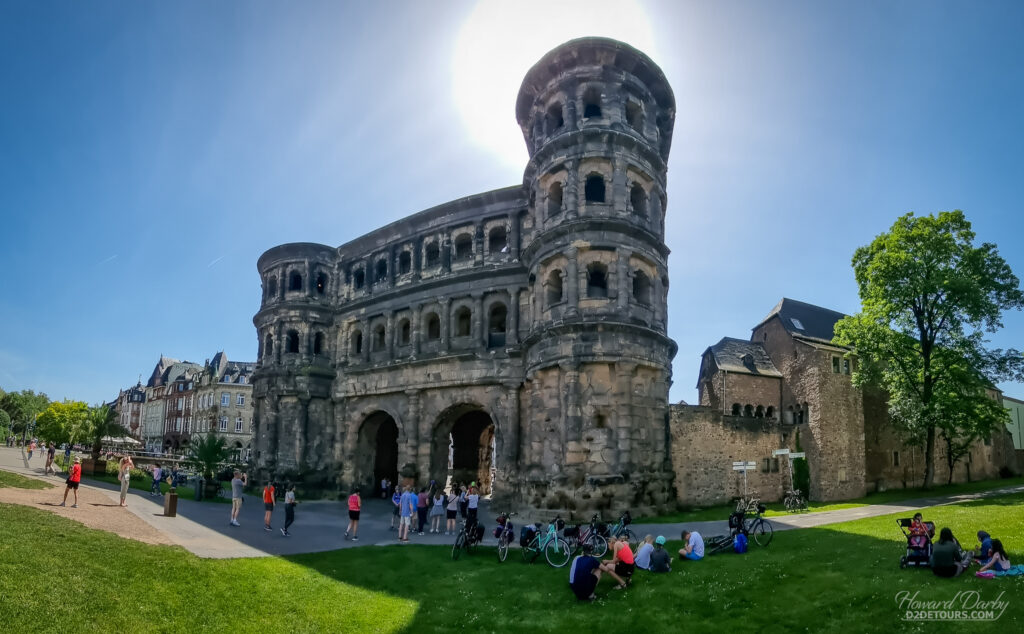 The Porta Nigra (Black Gate) in Trier