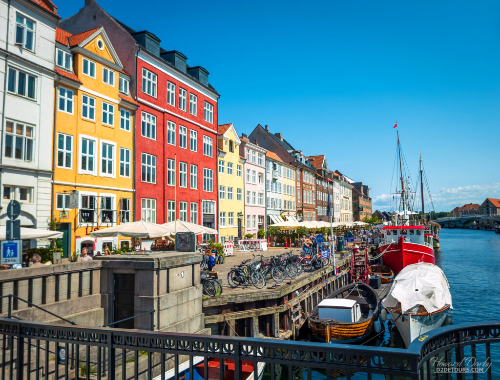 The Nyhavn canal in Copenhagen