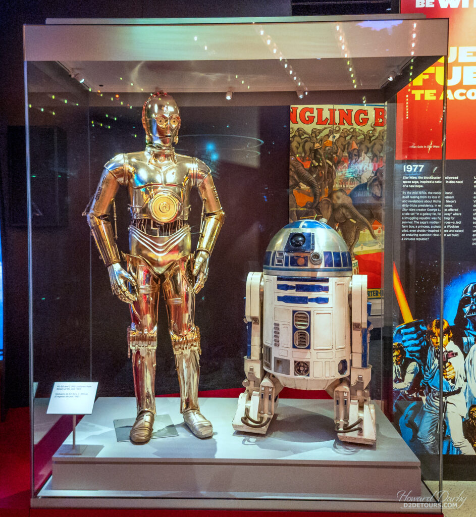 C-3PO and R2-D2 from Star Wars