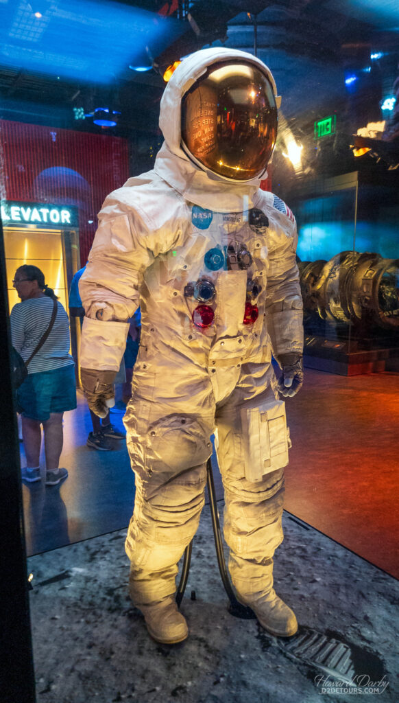 The suit Neil Armstrong wore on the moon